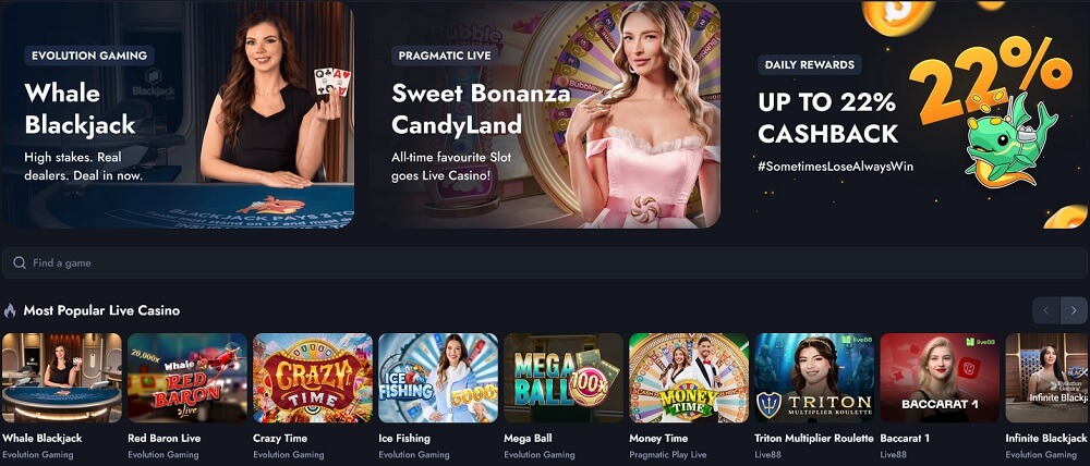 Whale.io értékelés élő kaszinó