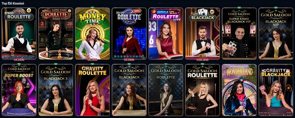 Millioner értékelés élő kaszinó