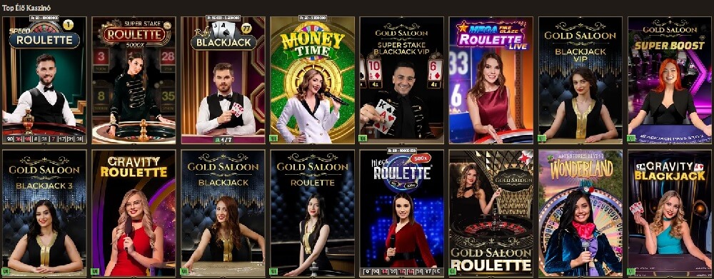 Realz értékelés élő kaszinó