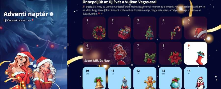 Vulkan Vegas ajánlat