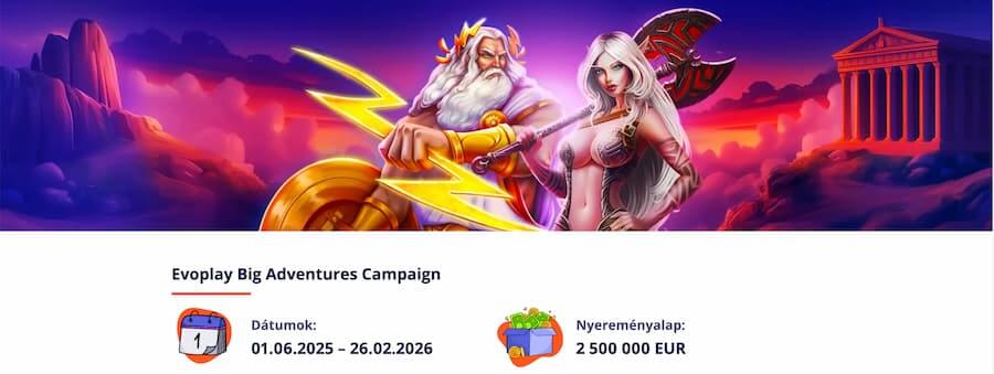 Vulkan Vegas havi promóció