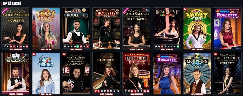 Glorion értékelés élő kaszinó