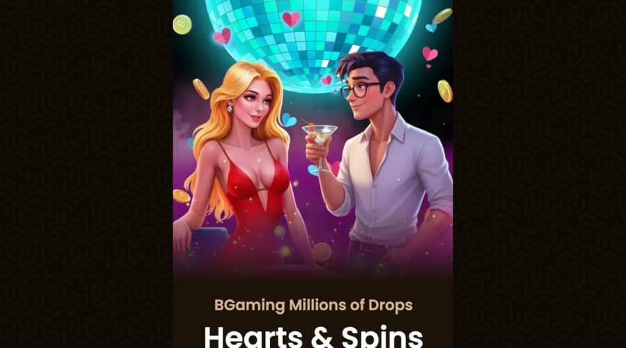 Goldspin Valentin napi kaszinó promóció