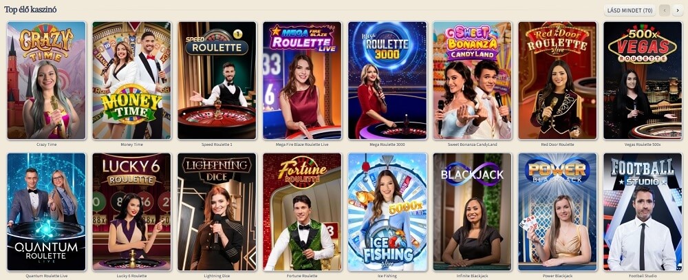 VipLuck értékelés élő kaszinó