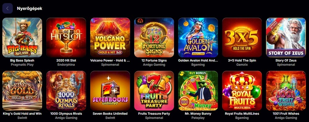 NVcasino értékelés nyerőgépek