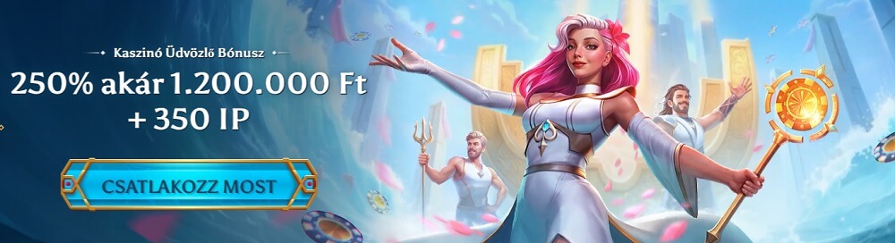 Casea értékelés üdvözlő bónusz