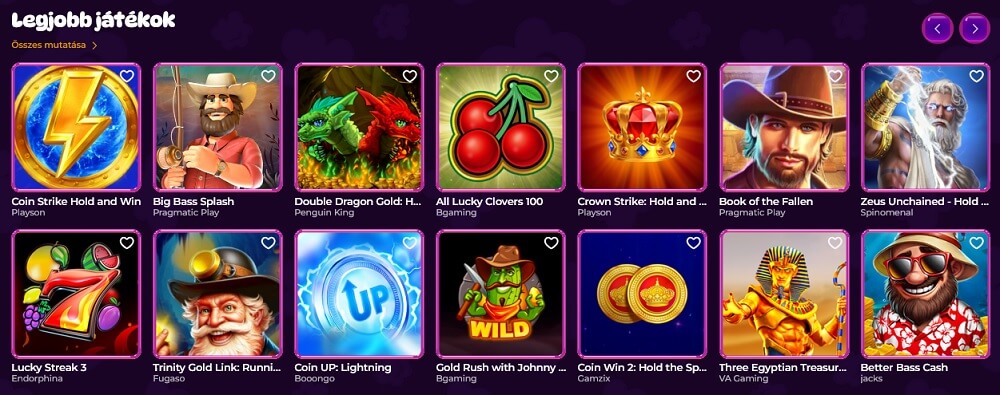 Spinania értékelés nyerőgépek