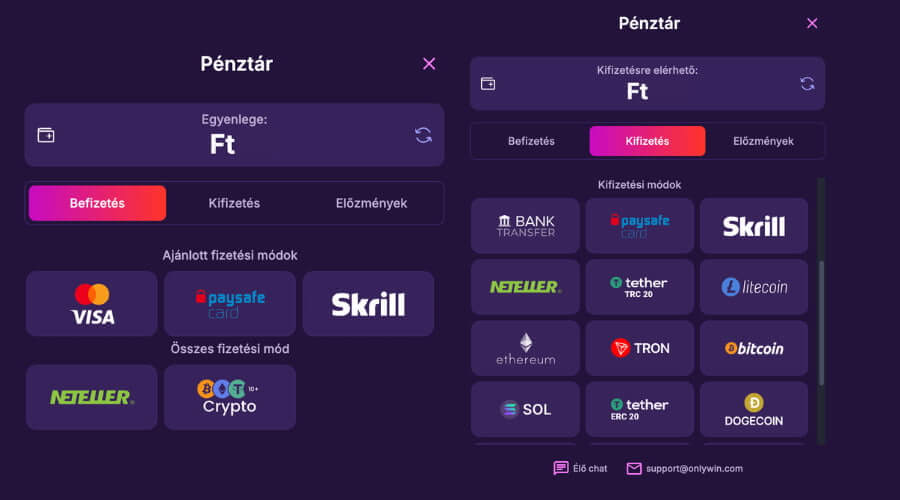 fizetés